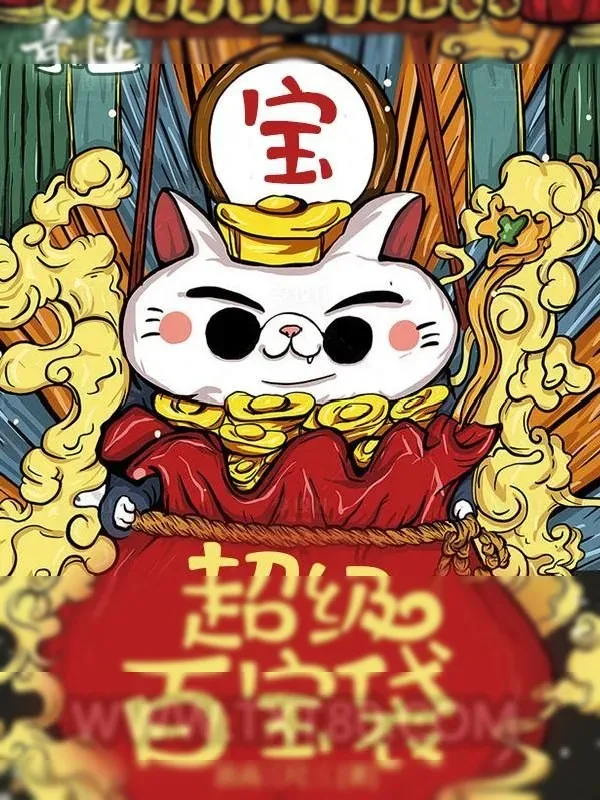 《超级百宝袋》小说封面