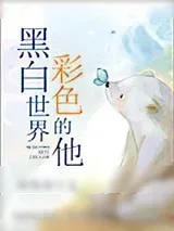 《黑白世界，彩色的他》小说封面