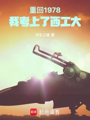 《重回1978，我考上了西工大》小说封面