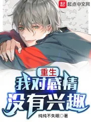 《重生我对感情没有兴趣》小说封面