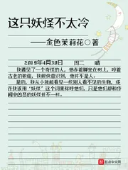 《这只妖怪不太冷》小说封面