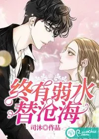 《终有弱水替沧海》小说封面