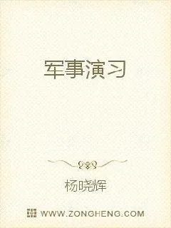 《军事演习》小说封面
