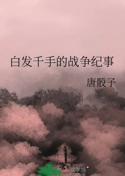 《白发千手的战争纪事》小说封面