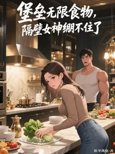 《堡垒无限食物，隔壁女神绷不住了》小说封面