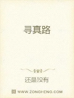 《寻真路》小说封面