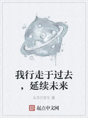 《我行走于过去，延续未来》小说封面