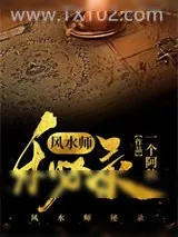 《风水师秘录》小说封面