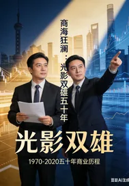 《商海狂澜：光影双雄五十年》小说封面